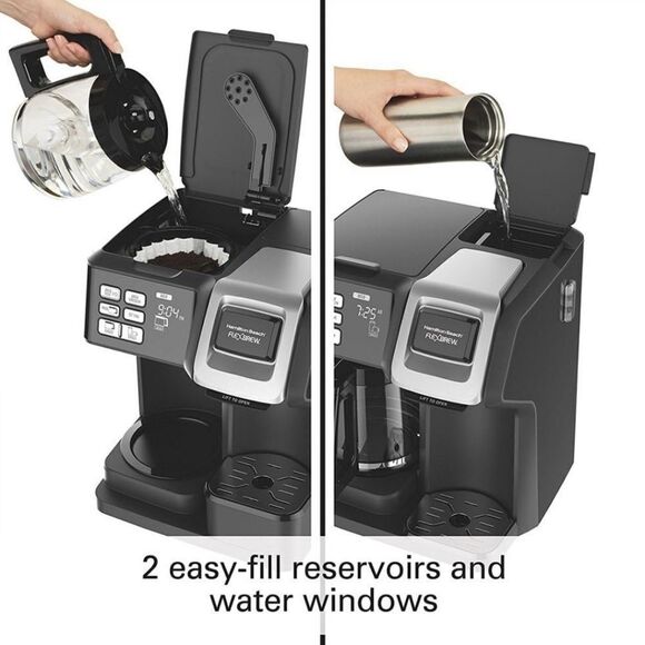 Hamilton Beach 49976 FlexBrew Trio 2-Way Coffee Maker, Compatible with K-Cup - Picture 6 of 6